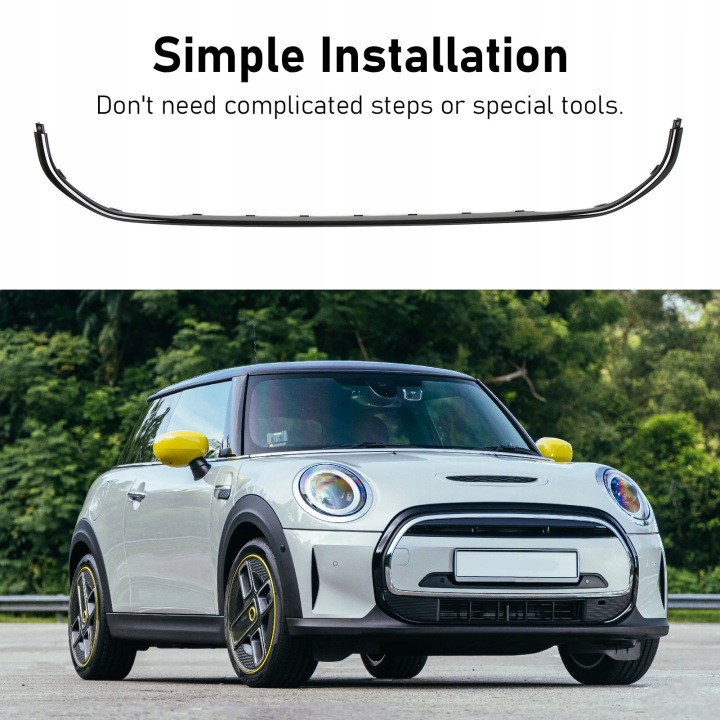 SOUS OBWODNIKIEM GRILLES 51119450551 AVANT BRILLANT NOIR SL