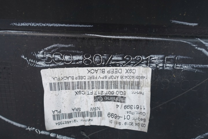 PARE-CHOCS AVANT AVANT VW GOLF VII 7 5G LIFT 2015-
