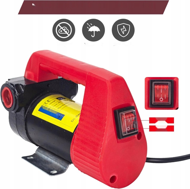 LEMOTO 12V 175W POMPE HUILES 45L/MIN VERS DIESEL I NAFTY