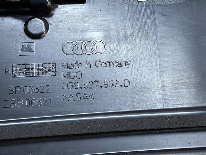 2012 AUDI A6 ALLROAD C7 SPOILER COUVERCLES DE COFFRE 4G9827933D