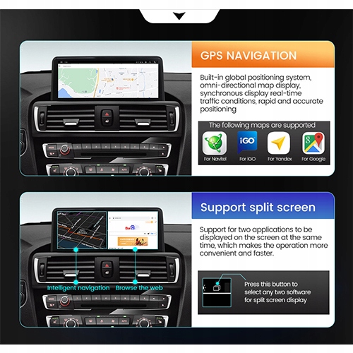 BMW 1 SERIES F20 F21 2013-2017 RADIO ANDROID 64GB 