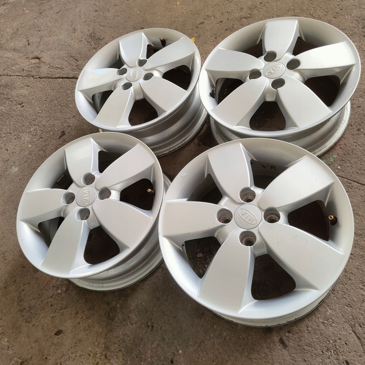 ORIGINAL ALYSY KIA HYUNDAI 15' 4X100 JUEGO 