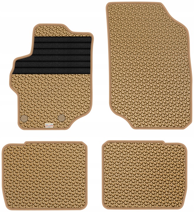 PEUGEOT 301 2012- ALFOMBRILLAS GOMA PARA COCHE EVA COLOR BEIGE 