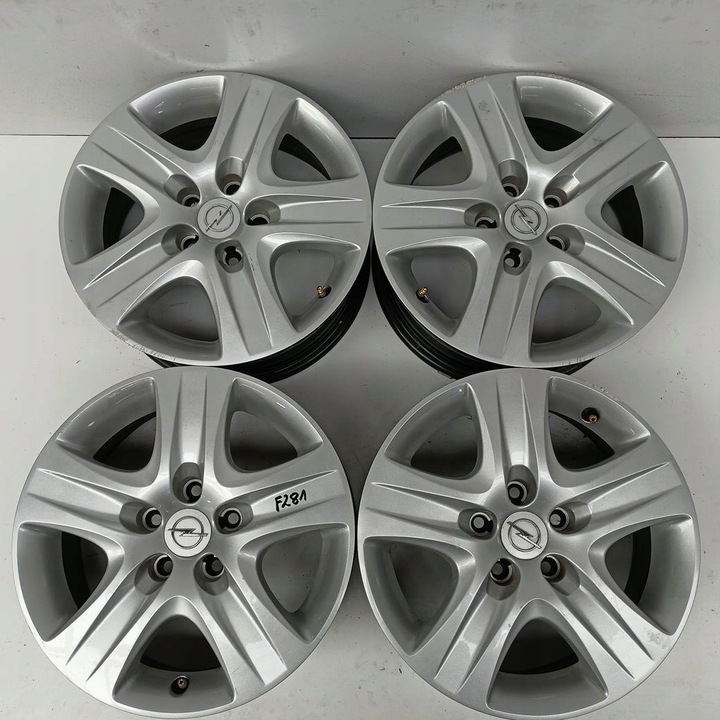 LLANTAS 5X110 16 OPEL ASTRA ZAFIRA VECTRA 4 PIEZAS (F281) 