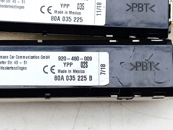 AUDI Q5 SQ5 AMPLIFICATEUR D'ANTENNE 2018 80A035225
