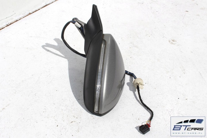 VW GOLF 7 VII RÉTROVISEUR PORTES GAUCHE 6PIN ARGENTÉ LB7W CÔTÉ GAUCHE CONDUCTEUR