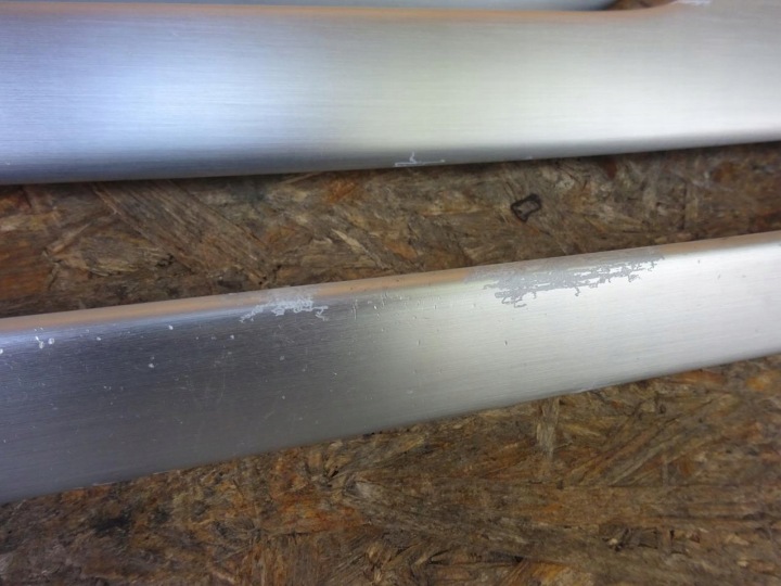 AUDI A3 S3 8P 8P3 3D BAGUETTES DÉCORS PORTES ALUMINIUM S-LINE