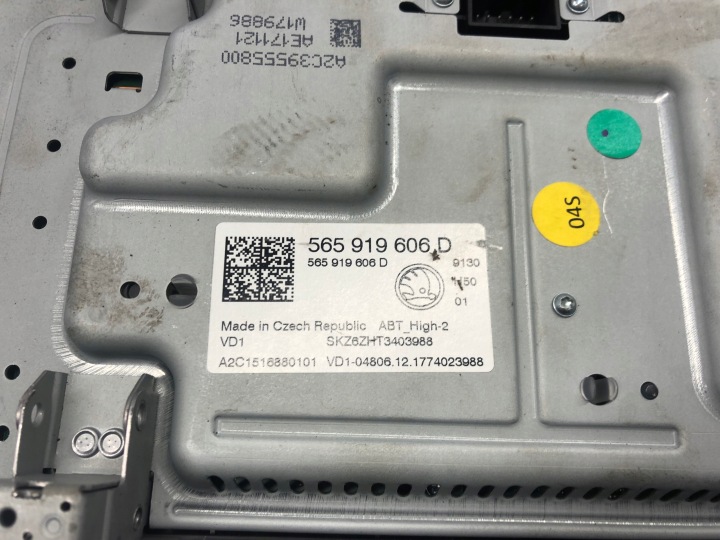 SKODA KODIAQ MONITEUR ÉCRAN 565919605D