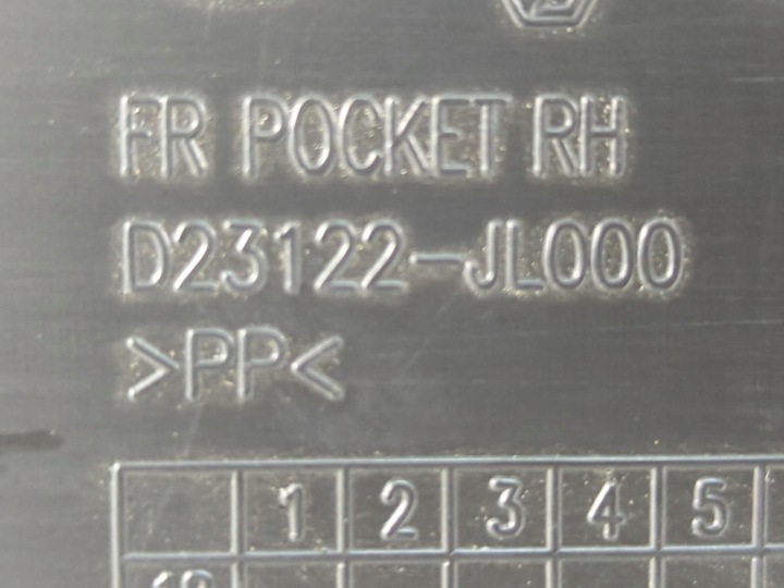 COLLECTEUR PORTES AVANT DROITE CÔTÉ RENAULT ARKANA 809007139 ANGLAIS UK