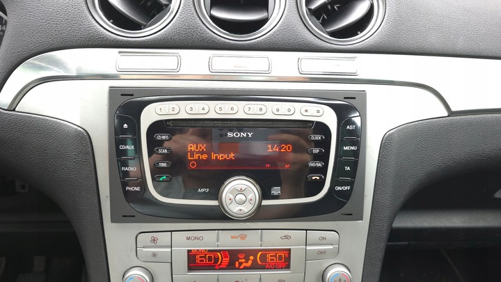 FORD C-MAX MK1 FL FACELIFT KUGA S-MAX RADIO SONY SOUND SYSTEM PREMIUM SOUND CODE 