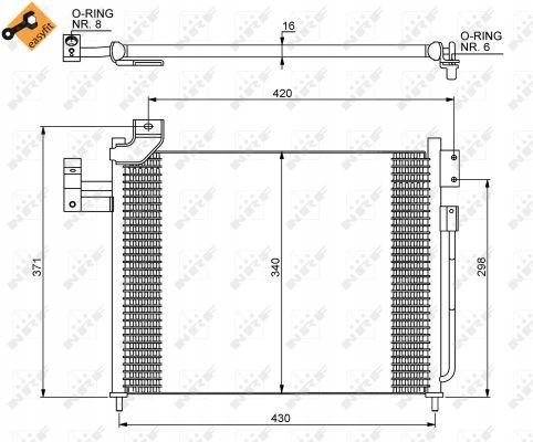 CONDENSADOR NRF 35460 