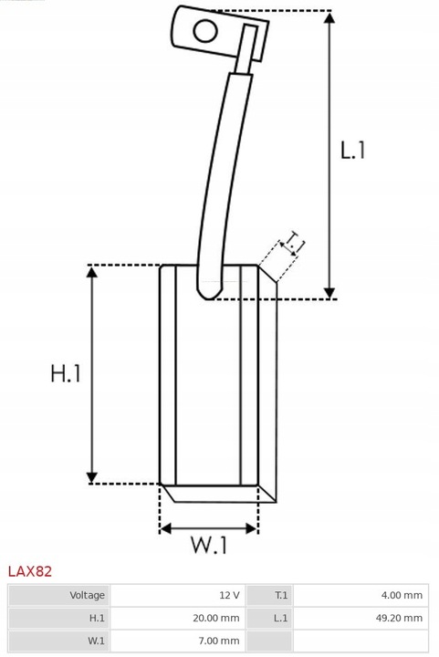 ESCOBILLAS ALTERNADOR 