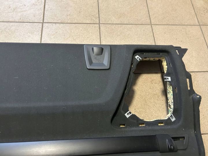 ÉTAGÈRE ARRIÈRE COUVERCLES DE COFFRE ARRIÈRE STORE BMW 7 F01 F02 F04 9150075 9129056