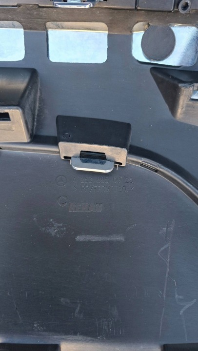 MERCEDES-BENZ GLC X253 C253 15-19 A2538850725 ARRIÈRE PARE-CHOCS ARRIÈRE 6XPDC