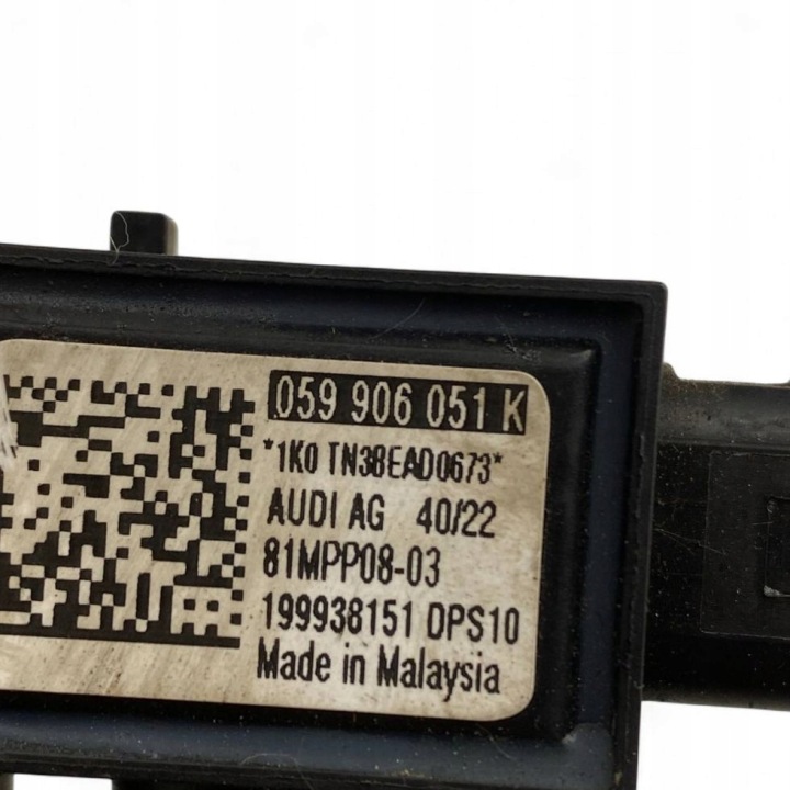 PORSCHE CAYENNE (92A) CAPTEUR PRESSION GAZ D'ÉCHAPPEMENT 059906051K
