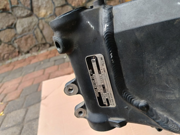 HONDA CBR 600 RR PC37-B 05-06 CHÂSSIS DOCUMENTS