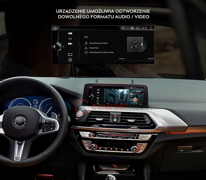 RADIO NAVEGACIÓN ANDROID 13 BMW X3 G01 / X4 G02 