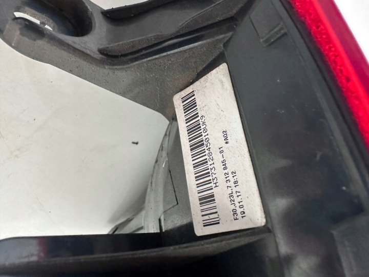 BMW 3 F30 PHARE GAUCHE ARRIÈRE OE 7312845