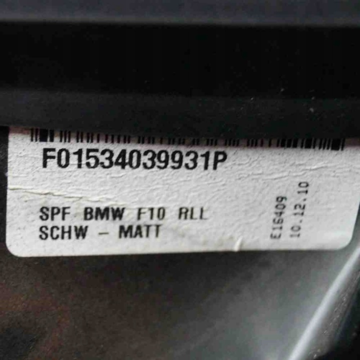 RÉTROVISEUR GAUCHE BMW 5 (F10) F0153403 2.0L DIESEL 135KW 2011