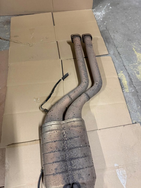 BMW Z4M E85 E86 3.2 ORIGINAL CATALYSEUR SILENCIEUX CENTRAL SONDES