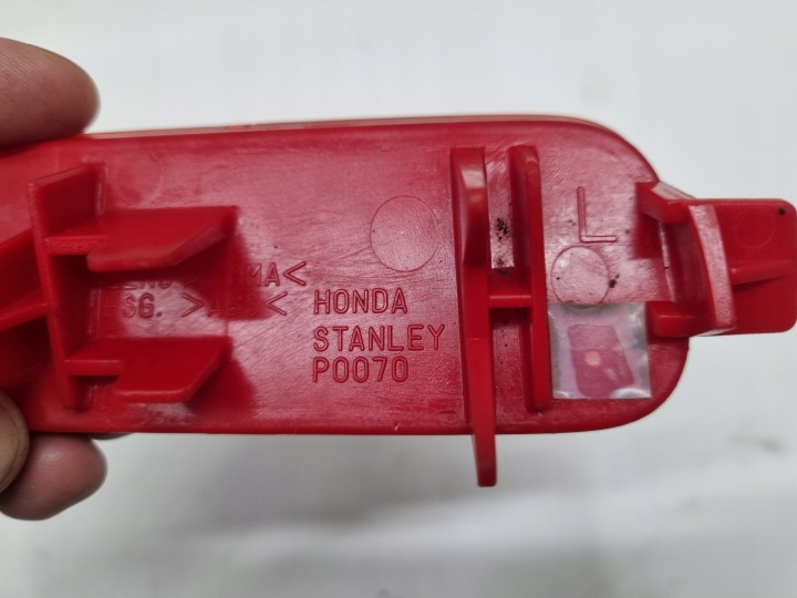 HONDA HR-V I RÉFLECTEUR PARE-CHOCS GAUCHE ARRIÈRE ARRIÈRE ORIGINAL BONNES CONDITIONS P0070 R-1335