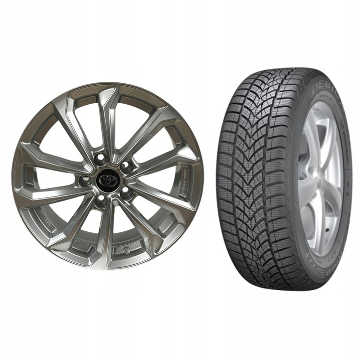 TOYOTA CHR CH-R RUEDAS DE INVIERNO 215/60R17 DEBICA 