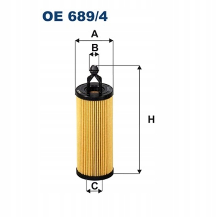 FILTRE HUILES FILTRON OE 689/4 OE6894