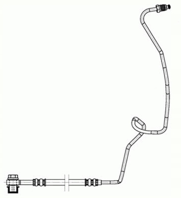 FIL DE FREIN FLEXIBLE TRW PHD941