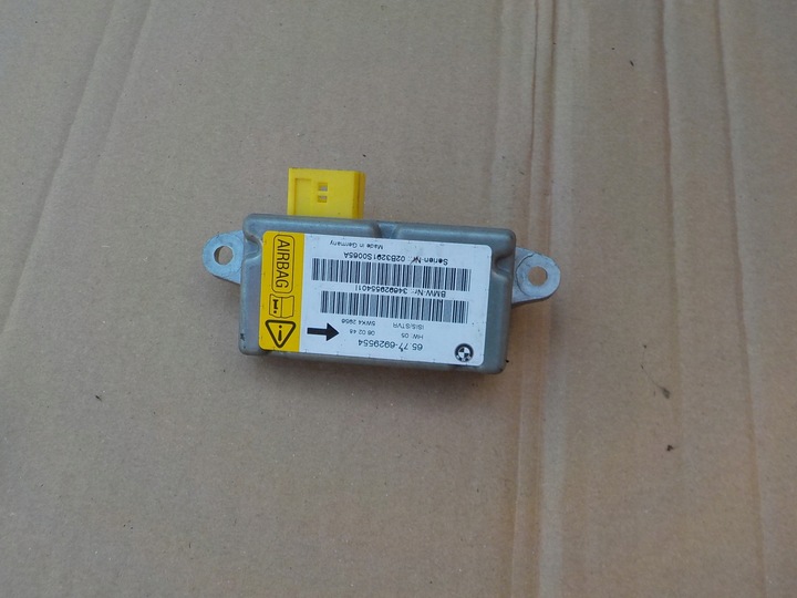 SENSOR AIR BAGS BMW E65 6929554 photo 1 - milautoparts-fr.ukrlive.com