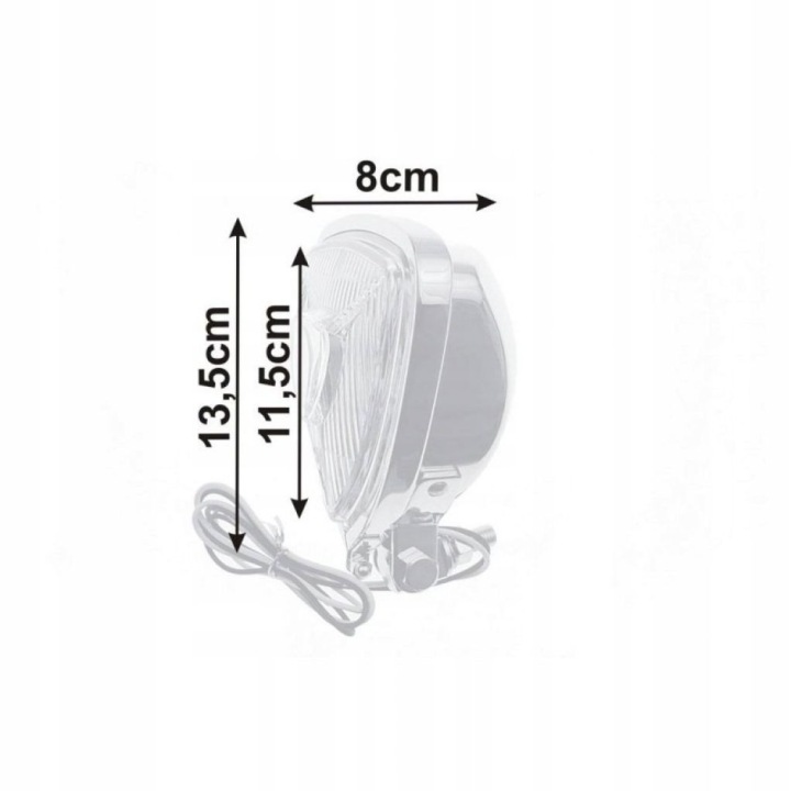 PHARES SUPPLÉMENTAIRE LIGHTBARY PHARES AVANT CHROME (9601)