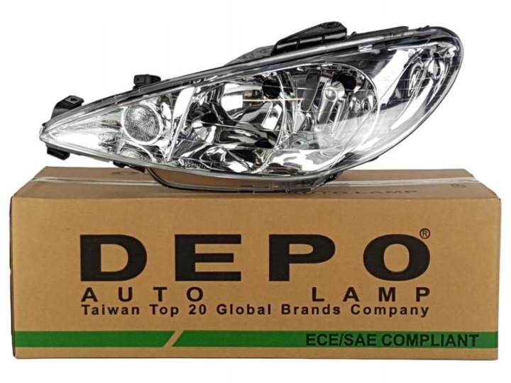 PROJECTEUR PEUGEOT 206 H7 98- LE PRZEZROC