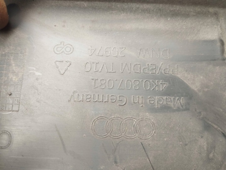 AUDI A6 S6 C8 4K PROTECTION RADIATEUR PANNEAU AVANT