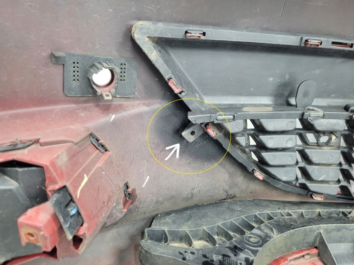 PARE-CHOCS AVANT AVANT OPEL ASTRA J 4 IV GTC 12-18