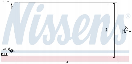 CONDENSADOR NISSENS 940187 