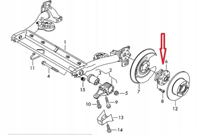 BEARING WHEELS VW T. A6/PASSAT photo 9 - milautoparts-fr.ukrlive.com