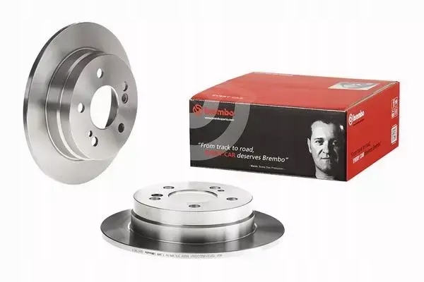 BREMBO DISQUE+SABOTS ARRIÈRE MERCEDES E W124 258MM photo 5 - milautoparts-fr.ukrlive.com