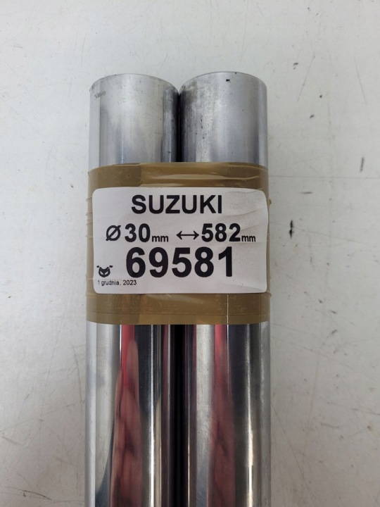 SUZUKI BIELLE TUYAU GAUCHE DROITE SUSPENSION SR 30 MM DLG 582 MM