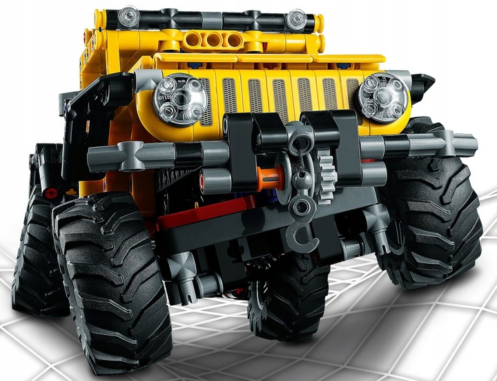 LEGO TECHNIC JEEP WRANGLER TRINKELĖS DLA VAIKAI AUTOMOBILIS TERENOWY nuotrauka 4