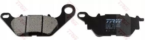 TRW PLAQUETTES FREIN MOTO. (ORGANIC) YAMAHA YBR 125 ED (07-)