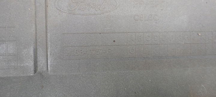 PARE-CHOCS AVANT AVANT FORD FIESTA MK8 17-23ROK ST-LINE ST H1BB-17757-E1 ORIGINE