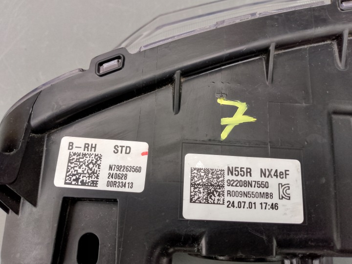HYUNDAI TUCSON 4 IV 2024- LIFT PHARES ANTIBROUILLARD LED FJD DROIT 92208-N7550