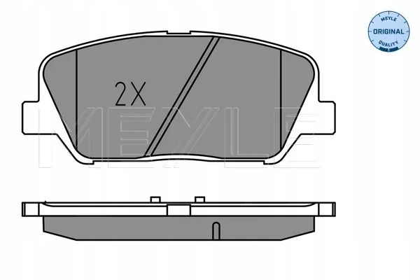 PADS BRAKE MEYLE 025 249 1517 photo 4 - milautoparts-fr.ukrlive.com