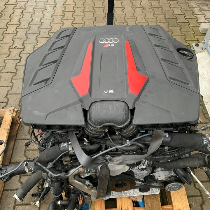 AUDI RSQ8 RS Q8 ENGINE 4.0 TFSI V8 HYBRID DHUB COMPLETE SET TURBINE 