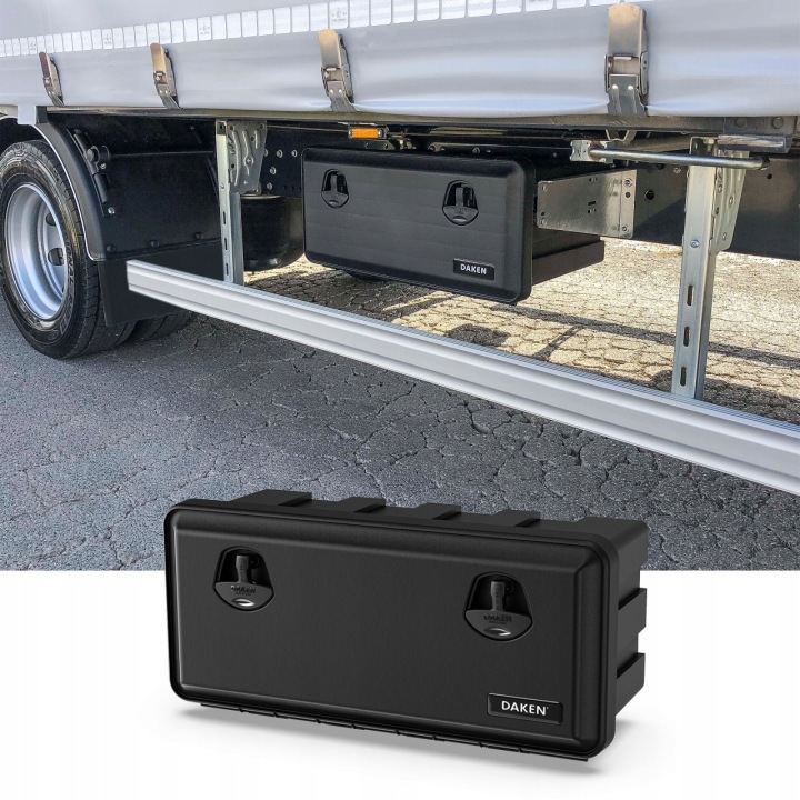 DAKEN BOÎTE INSTRUMENTALE JUST 750X350X450 75L/45KG POIGNÉES TIR BUS REMORQUE