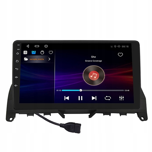 RADIO BT ANDROID MERCEDES GASOLINA C W204 S204 2/32GB 