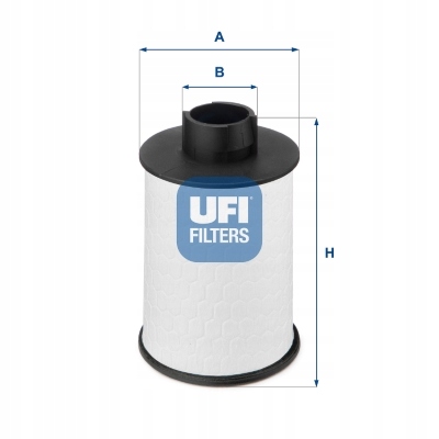 FILTRO COMBUSTIBLES UFI 60.H2O.00 FIAT OPEL 