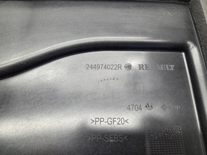 SUPPORT COUVERCLE BATTERIES RENAULT CLIO V ARKANA 244974022R