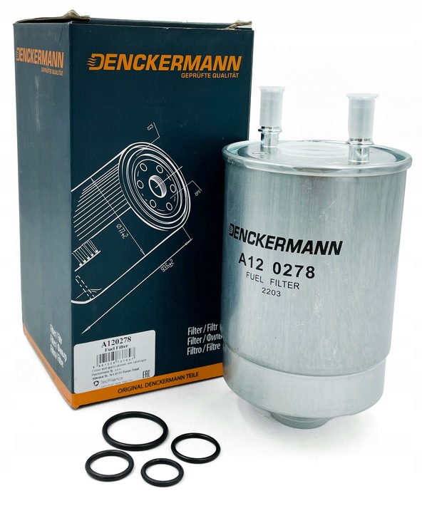 DENCKERMANN A120278 FILTRO COMBUSTIBLES 