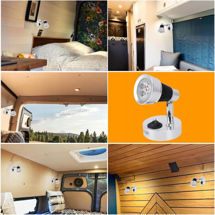 AMPOULE VERS CZYTANIA KSIAZEK LED RV 5500K BLANC LANTERNE