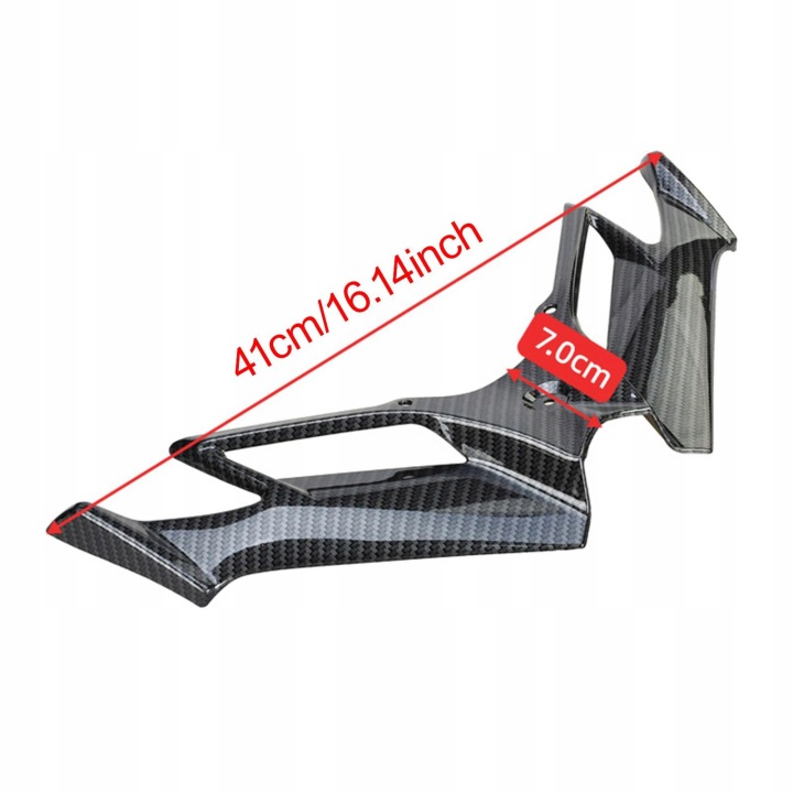REMPLACEMENT AVANT WINGLETA AERODYNAMICZNA POUR YAMAHA NMAX125 SIMPLE NOIR